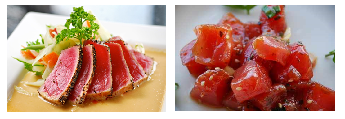 Raw Ahi contaminated with Hepatitis A