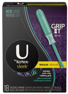 U by Kotex "Sleek" tampons, regular absorbency, have been recalled because of a quality defect
